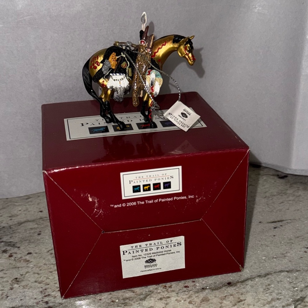 2006 The Trail of Painted Ponies Ornament "Medicine Horse"
